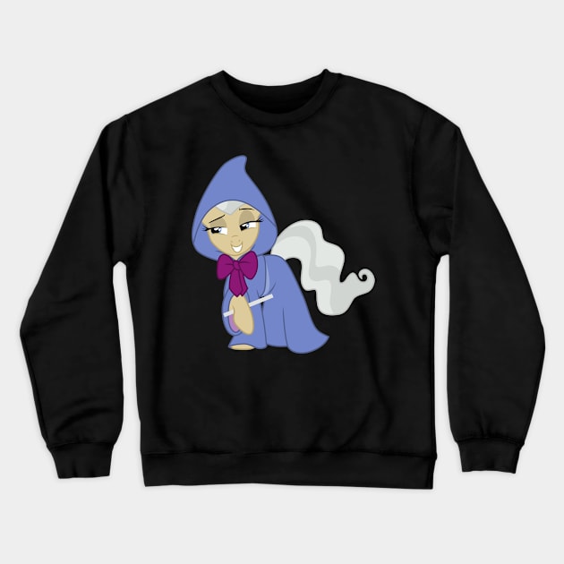 Mayor Mare as Fairy Godmother Crewneck Sweatshirt by CloudyGlow